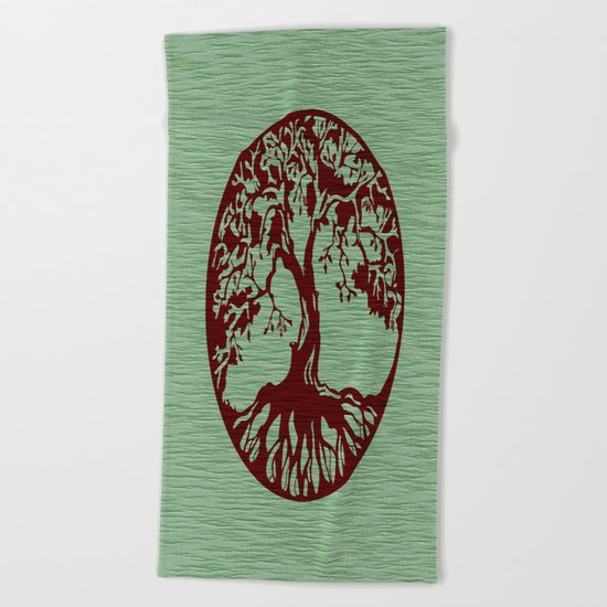 Tree of Life 3 Beach Towel