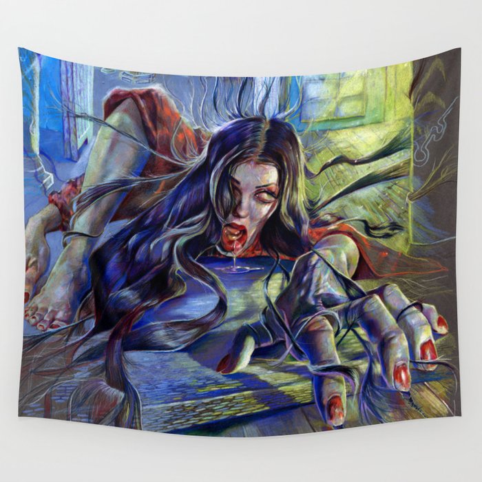 Lady Enmity Wall Tapestry