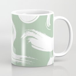 Abstract Organic Brush Stroke Swish no.01 Coffee Mug