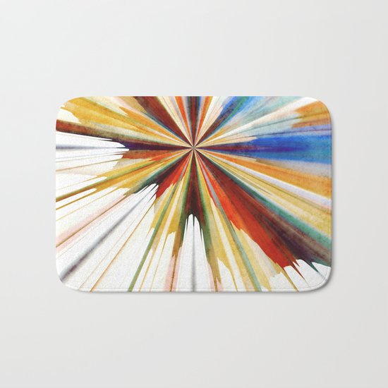 Colorful Splash Bath Mat