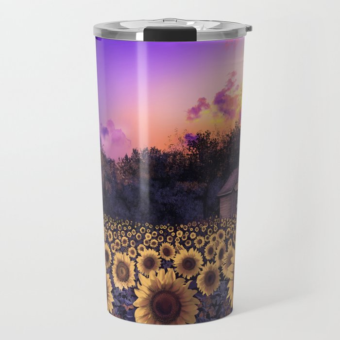 sunflowers Travel Mug