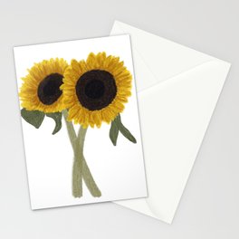 September Sunflowers Stationery Cards