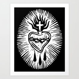 sacro cuore Art Print