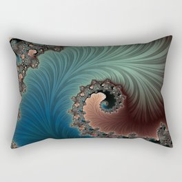 Velvet Crush - Fractal Art Rectangular Pillow