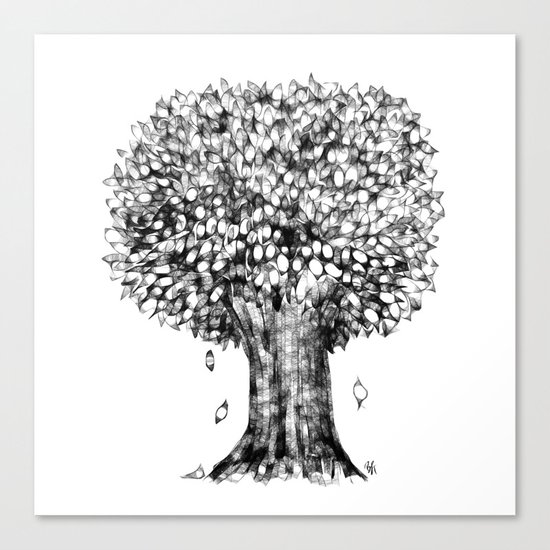 One Tree Canvas Print