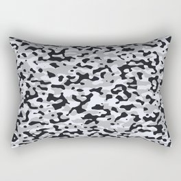 High contrast urban camouflage Rectangular Pillow