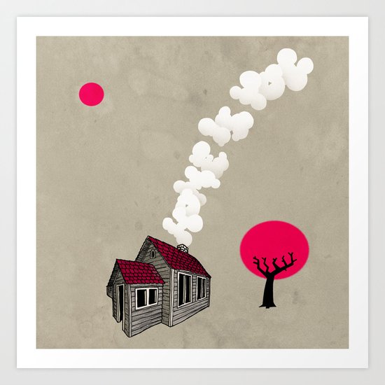 Home is you Art Print