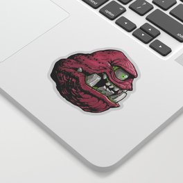 Blobclops 1 Sticker | Cyclops, Drawing, Creature, Silly, Cartoon, Digital, Monster 