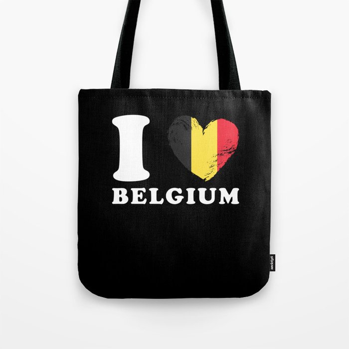 I Love Belgium Tote Bag