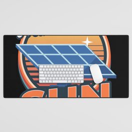 Harvest The Sun Solar Photovoltaic Sun Desk Mat