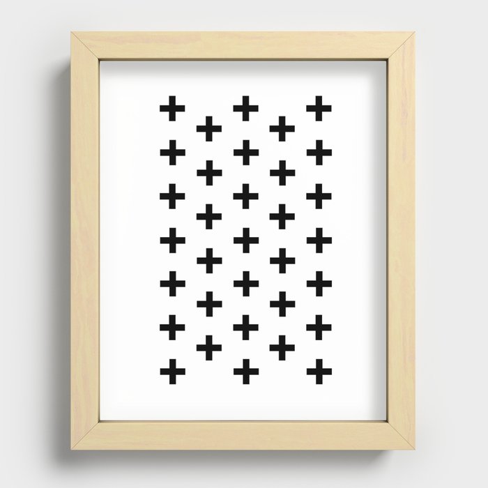 La Cross Recessed Framed Print