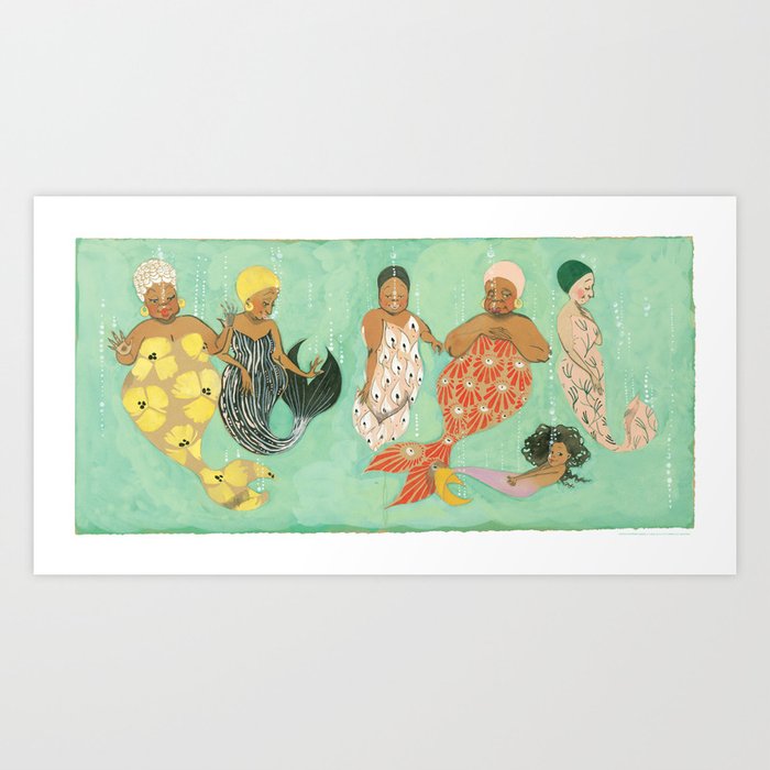 Everyone a Mermaid Kunstdrucke Everyone a Mermaid Kunstdrucke