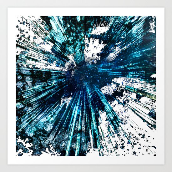 Universum Greed mod Art Print