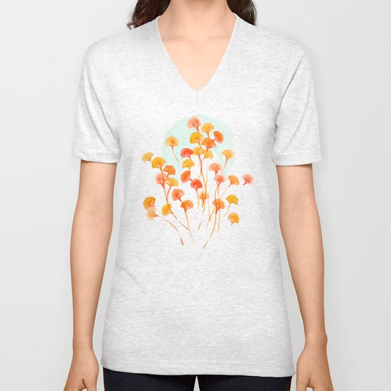The bloom lasts forever Unisex V-Neck
