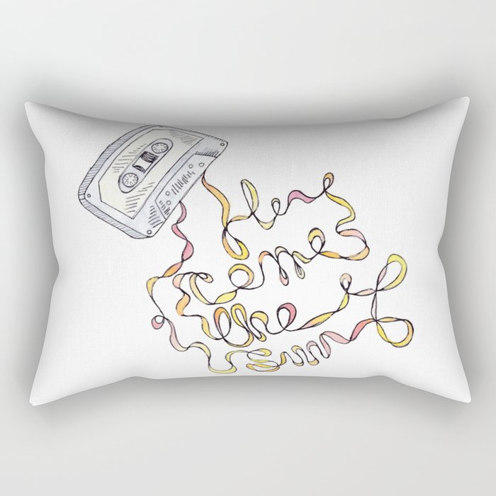 Here Comes the Sun in Colour Rectangular Pillow