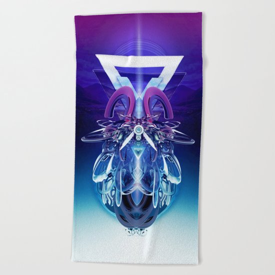 Herald of Dusk Beach Towel