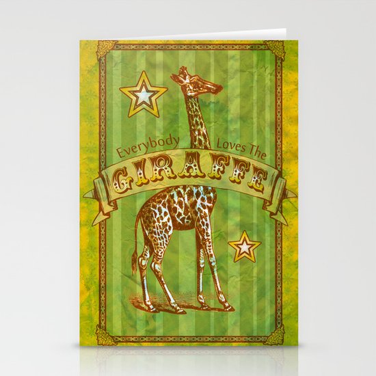 Giraffe Stationery Cards