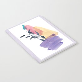 Watercolor nordic abstract Notebook