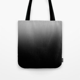 Black and White Gradient Tote Bag