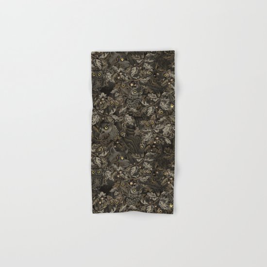 Fit In (autumn night colors) Hand & Bath Towel