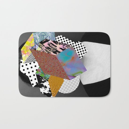 Too Much Going On Bath Mat