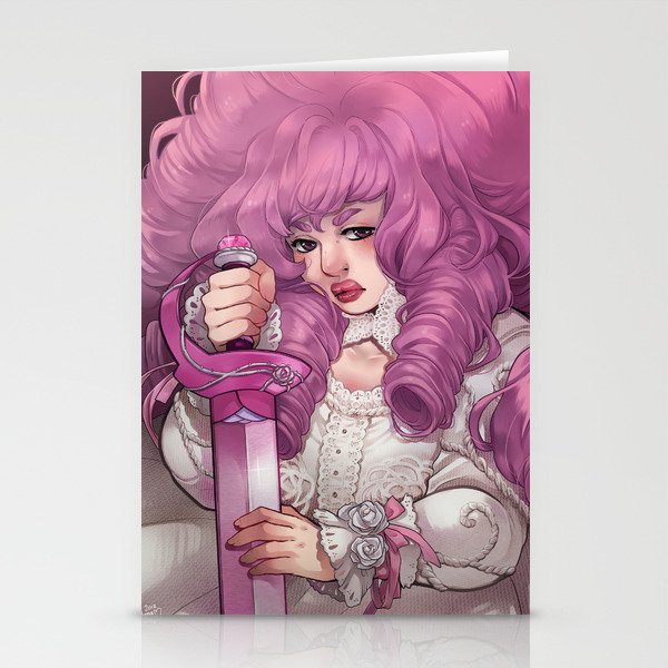 Pink Challenger Stationery Cards