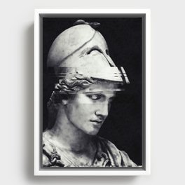 Pallas Athena Framed Canvas