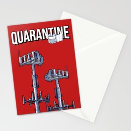 Quarantine and Chill Stationery Cards