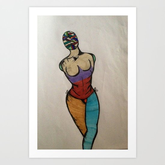 Twisted Art Print