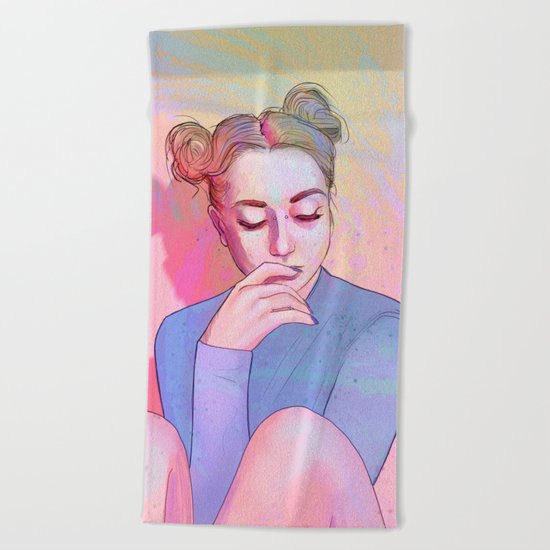 Daydreaming Beach Towel