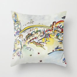 Wassily Kandinsky - Ohne Titel (Untitled) Throw Pillow