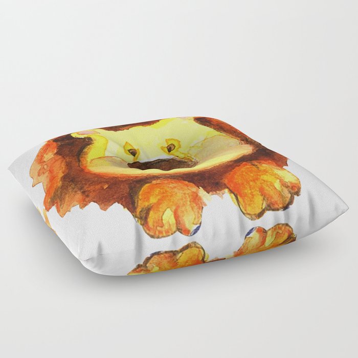 Lion Floor Pillow