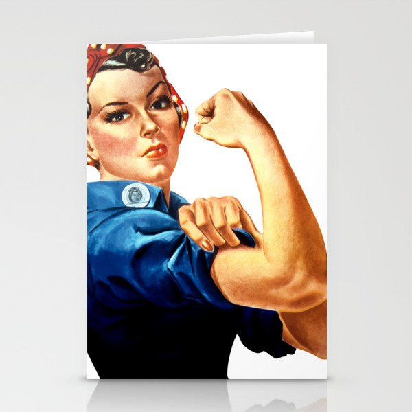 Rosie The Riveter Stationery Cards