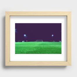 Soccer and Football 32 Recessed Framed Print