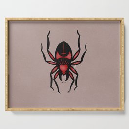 Alkaline Trio Tattoo Flash Spider Serving Tray