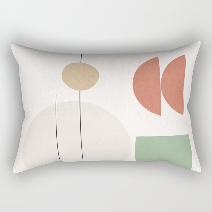 Minimal Shapes No.57 Rectangular Pillow