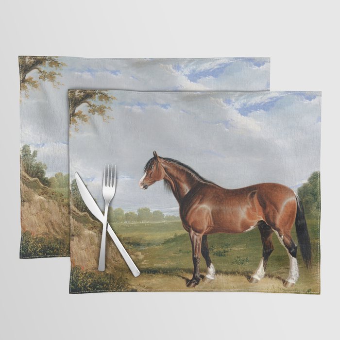 A Clydesdale Stallion Placemat