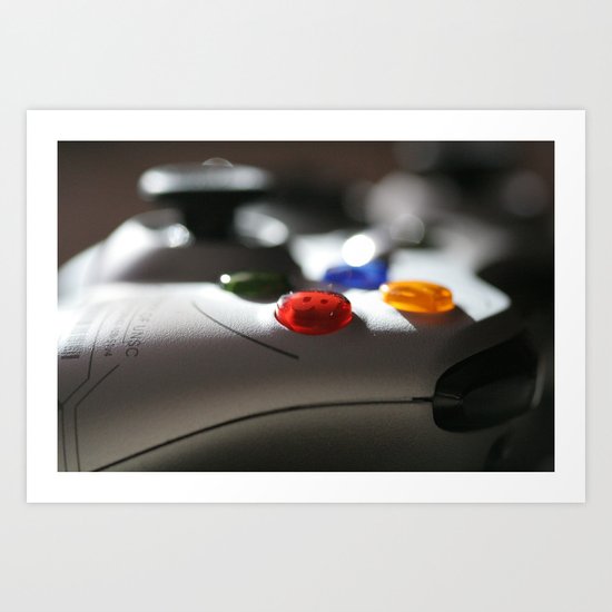 xbox 360 Art Print