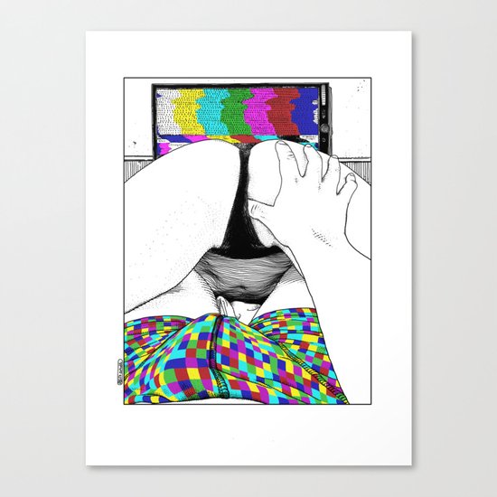asc 511 - L’extatique (The ecstatic) Canvas Print