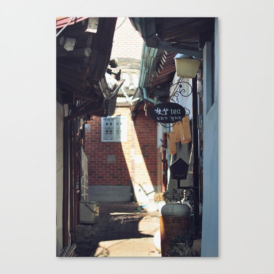 Hidden Tea Ceremony Canvas Print