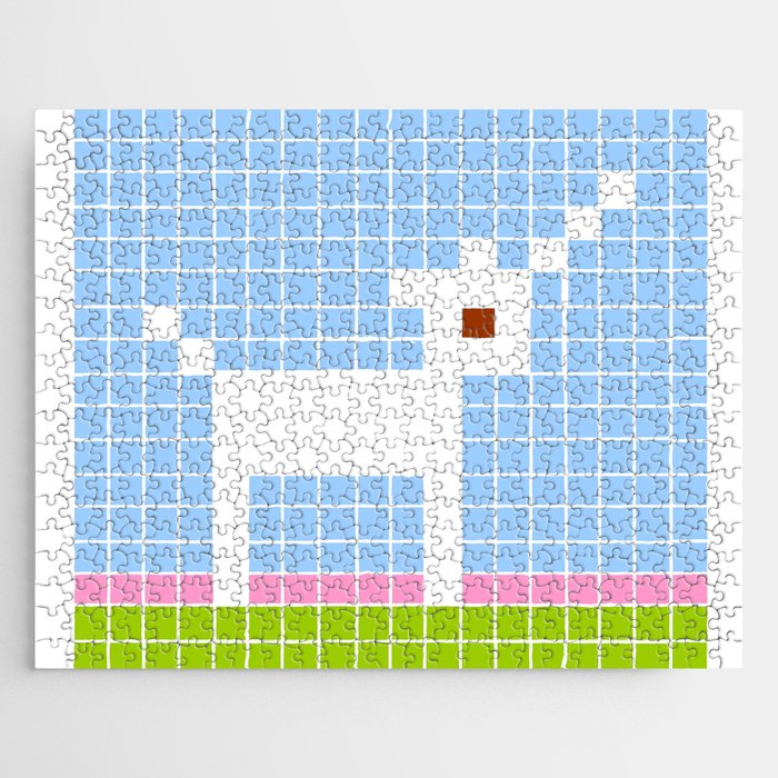 Unicorn 4 - Pixel art Jigsaw Puzzle