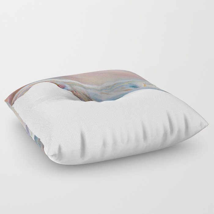 Pastel Drip Floor Pillow