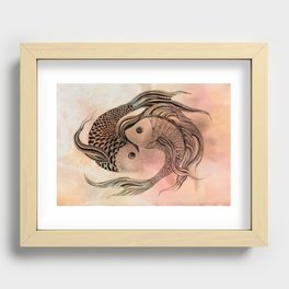Fishes Recessed Framed Print