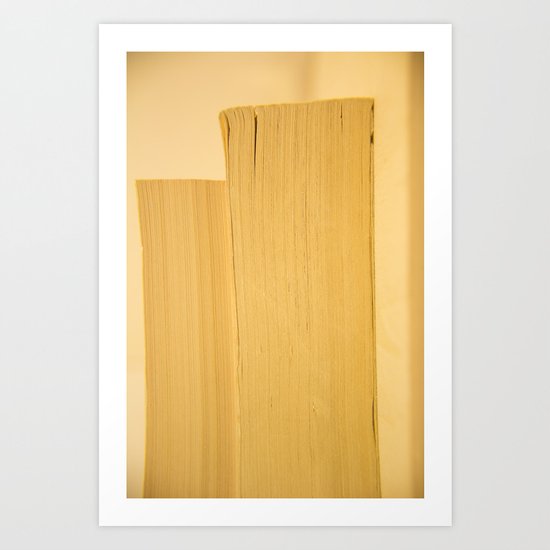 book without a book Art Print