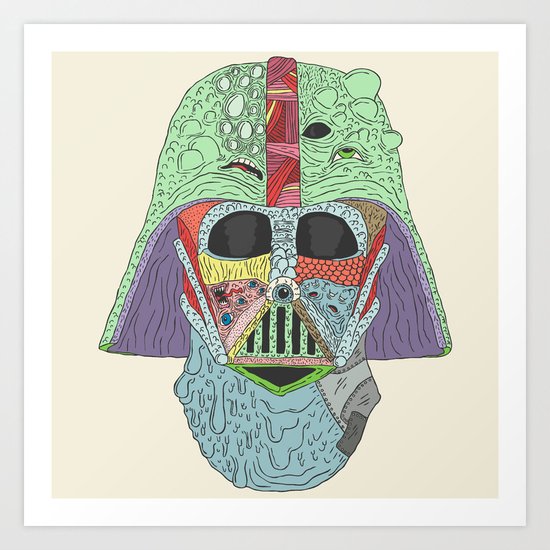 Goreth Vader Art Print