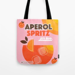 Retro Cocktail Nº1 Aperol Spritz Tote Bag