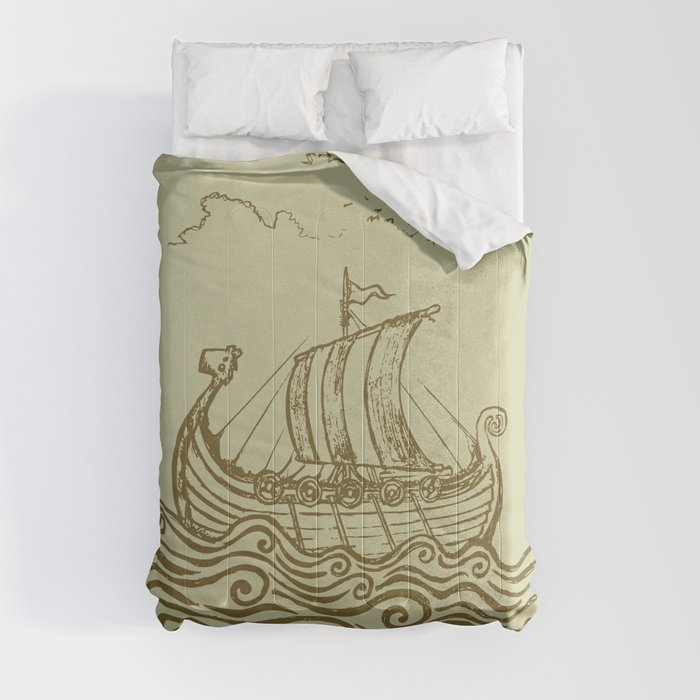 Viking ship Comforter