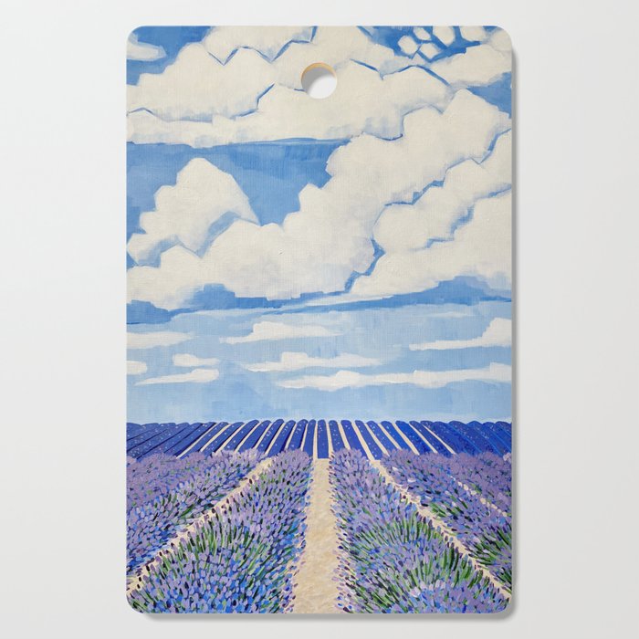 Lavender Fields Forever  Cutting Board