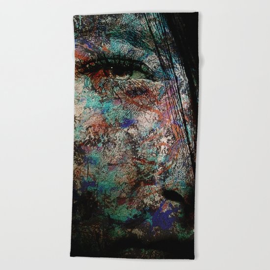 Coralreef People Beach Towel