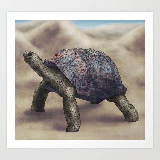 Tortoise Art Print